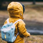 çocuk, okul, çanta, yürüyüş