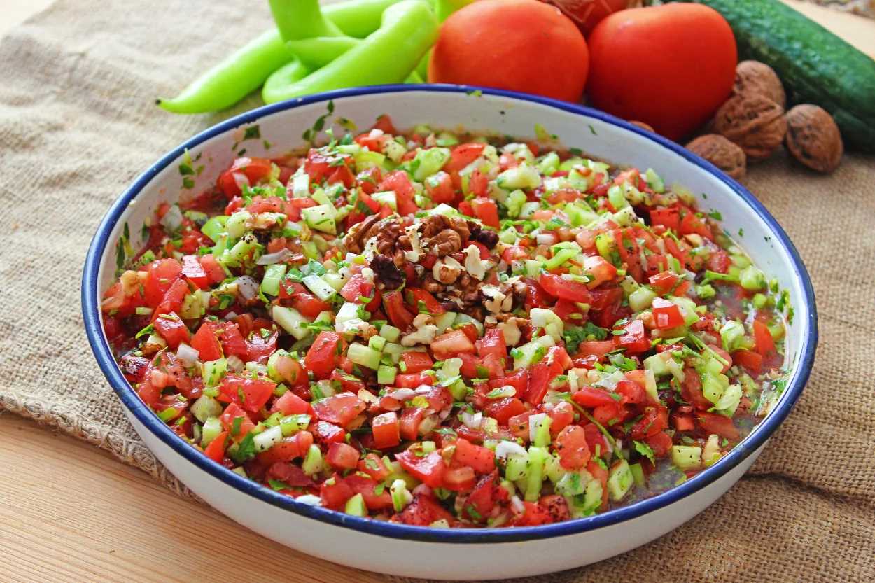 salatalık, domates, salata