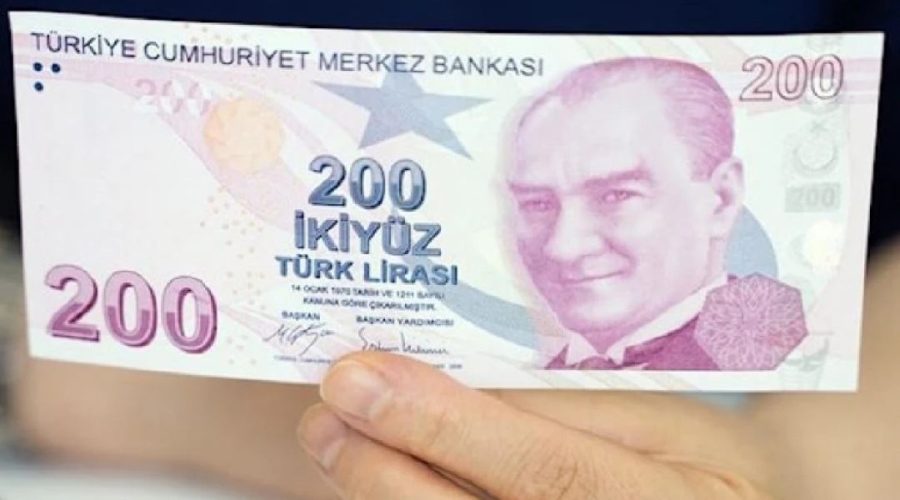 200 TL türk lirası