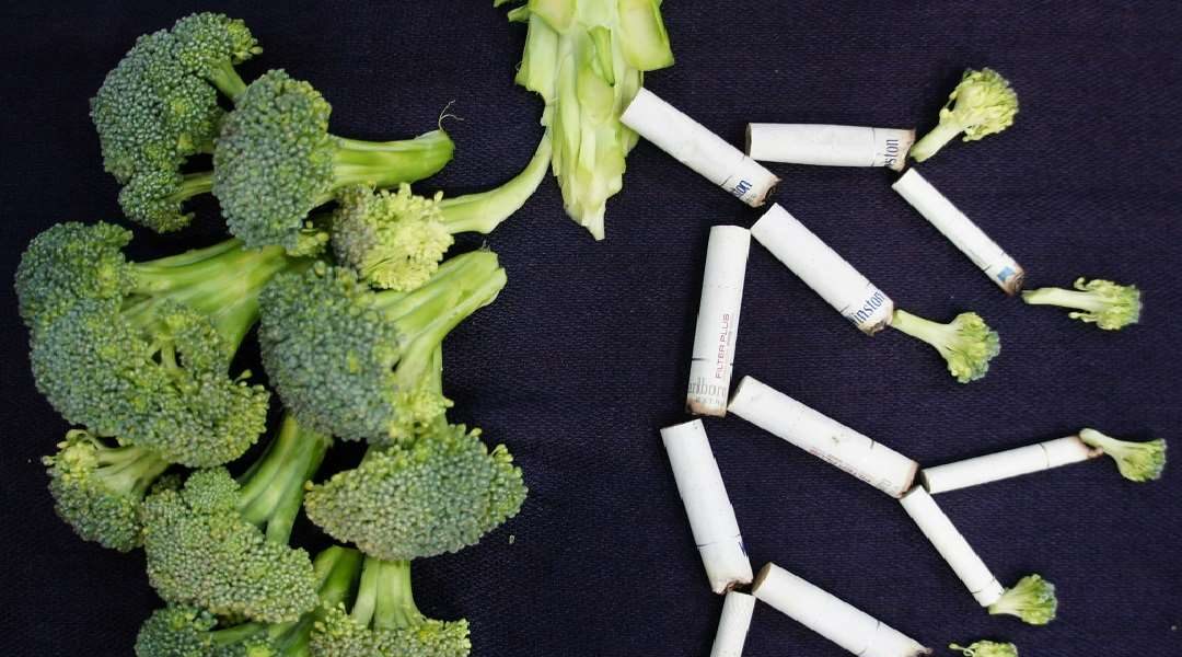 akciğer, brokoli, sigara